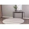 Venture Design Šoninis stalas, Rise, 110x30x80 cm, Juodas
