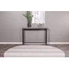 Venture Design Šoninis stalas, Rise, 110x30x80 cm, Juodas