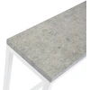 Venture Design Šoninis stalas, Rise, 110x30x80 cm, Balta