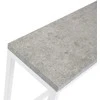 Venture Design Šoninis stalas, Rise, 110x30x80 cm, Balta