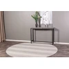 Venture Design Šoninis stalas, Rise, 110x30x80 cm, Juodas