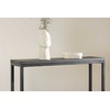 Venture Design Šoninis stalas, Rise, 30x110 cm, Juodas