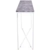 Venture Design Šoninis stalas, Rūmai, 80x110x30 cm, Tamsiai pilka