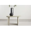 Venture Design Šoninis staliukas Grönvik 70x45x40 cm, smėlio spalvos, stiklas, MDF