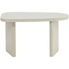 Venture Design Šoninis staliukas Grönvik 70x45x40 cm, smėlio spalvos, stiklas, MDF