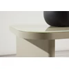 Venture Design Šoninis staliukas Grönvik 70x45x40 cm, smėlio spalvos, stiklas, MDF