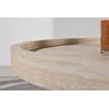 Venture Design Šoninis staliukas Krille 60x45 cm Smėlio spalvos