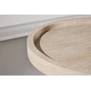 Venture Design Šoninis staliukas Krille 60x45 cm Smėlio spalvos