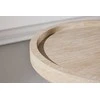 Venture Design Šoninis staliukas Krille 60x45 cm Smėlio spalvos