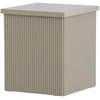 Venture Design Šoninis staliukas Lenox 40x40x45 cm smėlio spalvos MDF