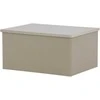 Venture Design Šoninis staliukas Lenox 80x60x40 cm smėlio spalvos MDF