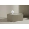 Venture Design Šoninis staliukas Lenox 80x60x40 cm smėlio spalvos MDF