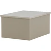 Venture Design Šoninis staliukas Lenox 80x60x40 cm smėlio spalvos MDF