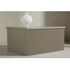 Venture Design Šoninis staliukas Lenox 80x60x40 cm smėlio spalvos MDF