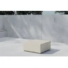 Venture Design Šoninis staliukas Lissabon 80x80x35 cm Smėlio spalvos