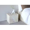 Venture Design Šoninis staliukas York 30x35x25 cm Smėlio spalvos