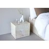 Venture Design Šoninis staliukas York 30x35x25 cm Smėlio spalvos