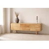 Venture Design Spintelė Skärhamn 180x45x65 cm Guminė mediena Natūrali