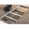 Venture Design Stalas, Albany, 74x152x90 cm, Balta