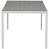 Venture Design Stalas, Break, 205x90 cm, Pilka
