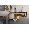 Venture Design Stalas, Estelle, ø106*A75 cm, Juoda; Kėdė, Limhamn, 54x76 cm, Aukso spalvos