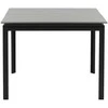 Venture Design Stalas, Lygiai, 160x100 cm, Juoda