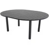 Venture Design Stalas, Marbella, ø140 cm, Juodas