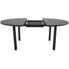 Venture Design Stalas, Marbella, ø140 cm, Juodas