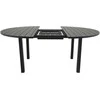 Venture Design Stalas, Marbella, ø140 cm, Juodas