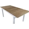Venture Design Stalas, Meksika, 76x160x90 cm, Balta