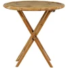 Venture Design Stalas, pintinė iš lauko, ø80 cm, Natūrali