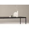 Venture Design Staliukas prie sofos, Mallan, 120x60 cm, Juodas