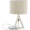 Venture Design Stalo lampa, Kona, 50,5x25x18 cm, Balta