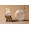 Venture Design Stalo lempa, Rilche, 9x9x9 cm, Pilka