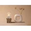 Venture Design Stalo lempa, Rilche, 9x9x9 cm, Pilka