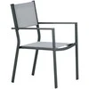 Venture Design Stogelio kėdė, Copacabana 2 vnt., 61x56.5x88 cm, Pilka
