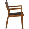 Venture Design Sudėjimo kėdė, Veneicija, 2 vnt., 60x61x85 cm, Juoda