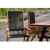 Venture Design Sulankstomas kėdė 47.5x52.5 cm Juoda virvė akacija