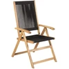 Venture Design Sulankstomas kėdė 47.5x52.5 cm Juoda virvė akacija
