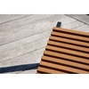 Venture Design Suoliukas Athena 130x38x42 cm Juoda Ruda aliuminis