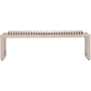 Venture Design Suoliukas Athena 140x38x45 cm baltas aliuminis
