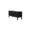 Venture Design Televizoriaus staliukas, Alcoa saugojimas, 150x56.5 cm, Juodas