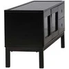 Venture Design Televizoriaus staliukas, Alcoa saugojimas, 150x56.5 cm, Juodas