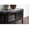 Venture Design Televizoriaus staliukas, Alcoa saugojimas, 150x56.5 cm, Juodas