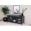 Venture Design Televizoriaus stovas, Acero, 80x43x97 cm, juodas