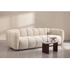 Venture Design trivietė sofa Bobo, smėlio spalvos, poliesteris
