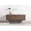 Venture Design TV staliukas Dragh 100x35x28 cm Rudas MDF