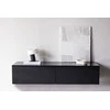 Venture Design TV staliukas Fristad 160x45x35 cm Juodas