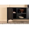 Venture Design TV stovas Piring juodas plienas