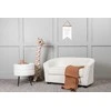 Venture Design Vaikiška sofa, Måna, 72x44 cm, Balta